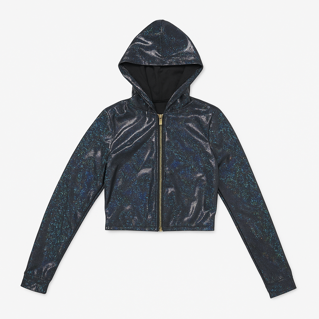 "Galaxy Glow – Holographic Pant & Hoodie"